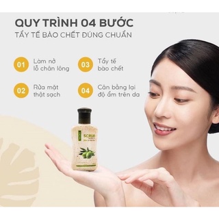 Muối tẩy tế bào chết da mặt Swhite