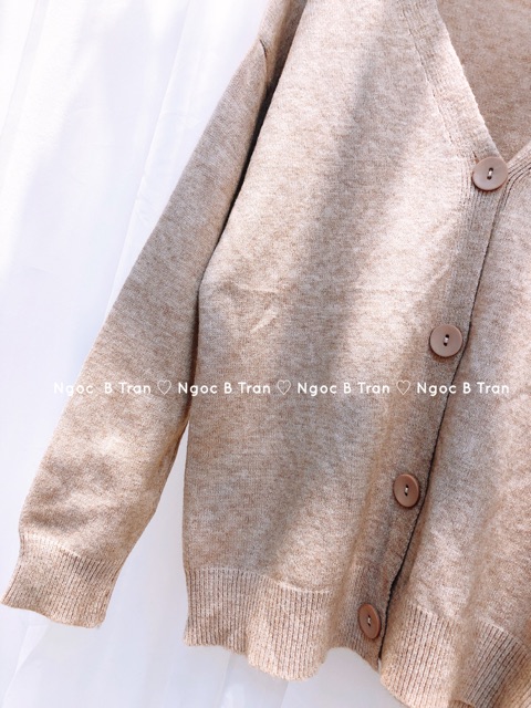 🌸ÁO CARDIGAN LEN LÔNG THỎ QC