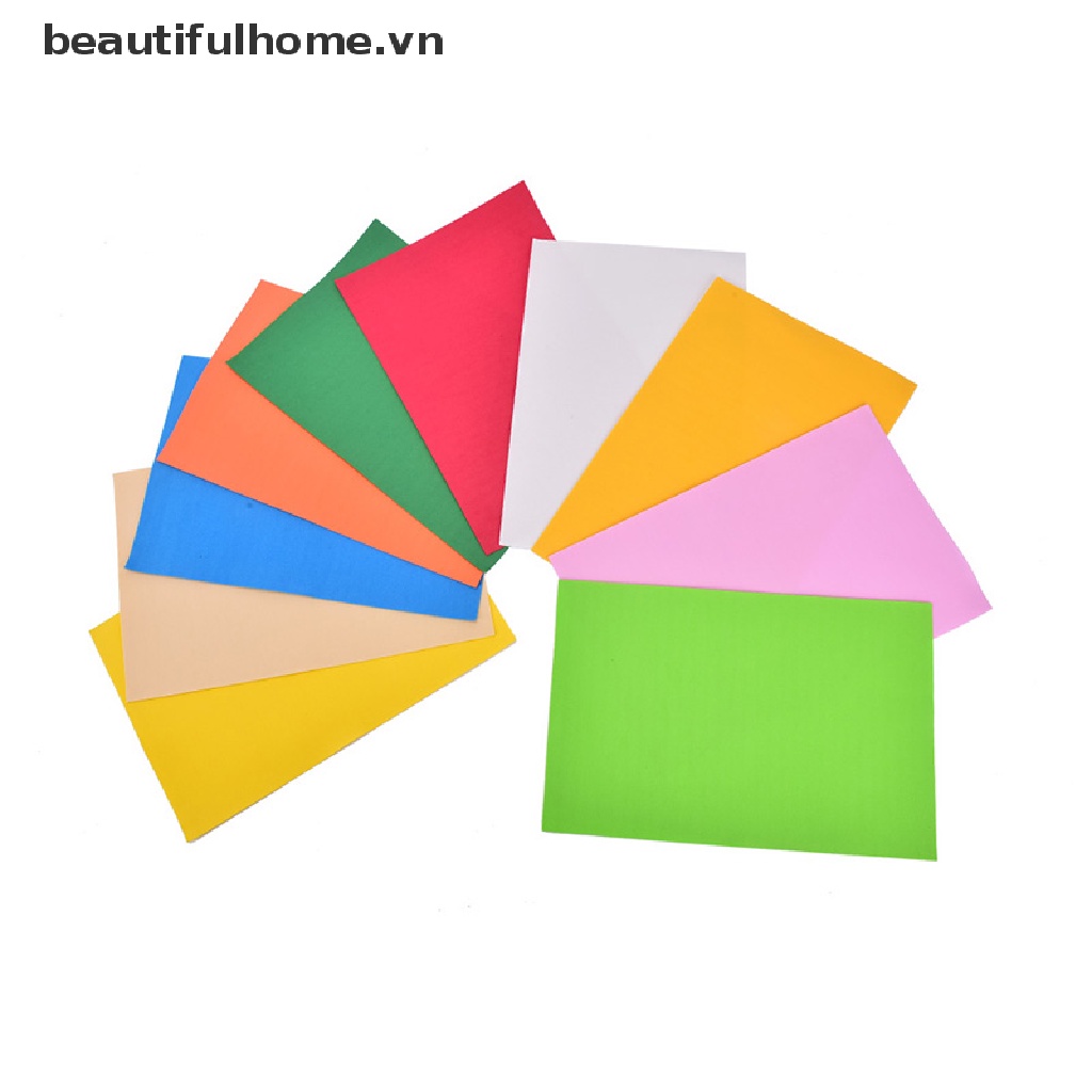 Set 10 Đĩa Xốp Eva 260X185X2Mm Chuyên Dụng Cho Làm Đồ Thủ Công