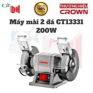 Máy mài 2 đá 200w crown ct13331 - hàng chính hãng