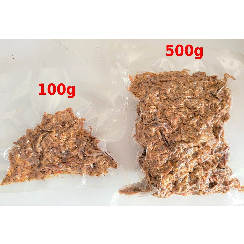 [ NHÀ LÀM HANDMADE ] KHÔ BÒ SỢI  QUẢNG NGÃI ( CAY)