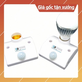 Đui đèn cảm ứng hồng ngoại thông minh siêu bền