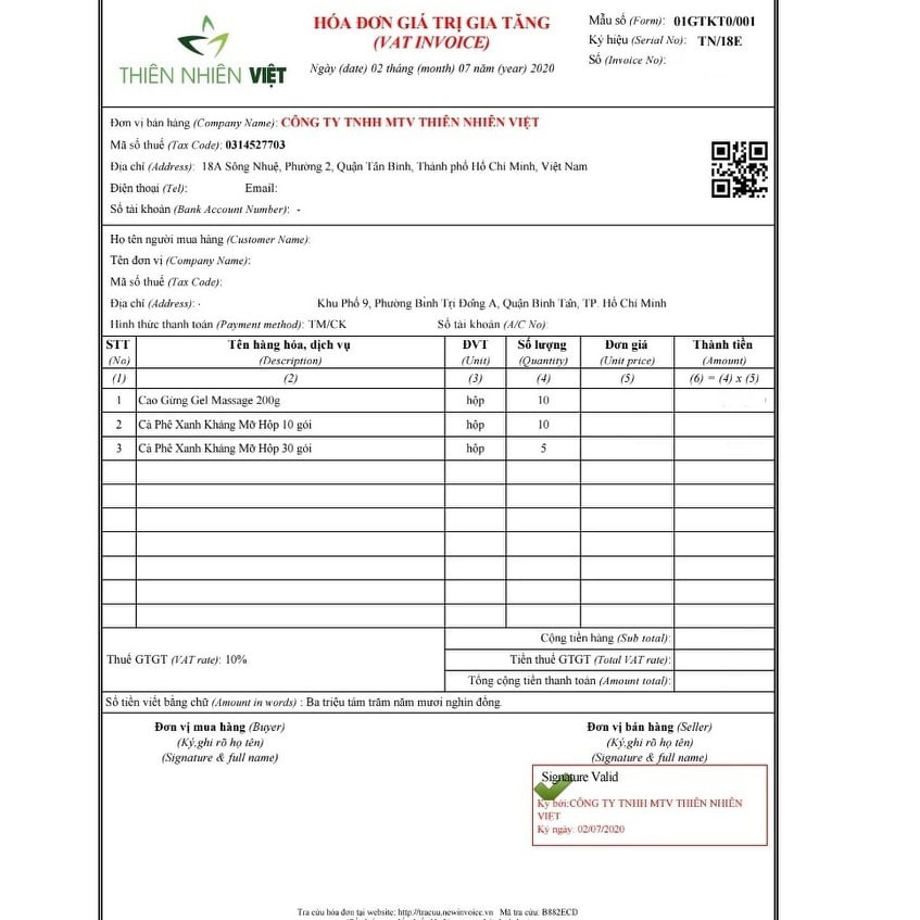 Cà Phê Xanh Thiên Nhiên Việt (hộp 10 gói) | BigBuy360 - bigbuy360.vn