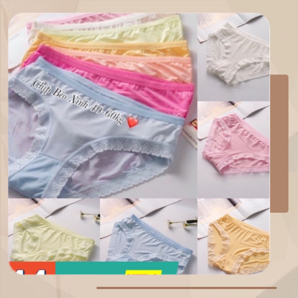 Quần lót nữ trơn mềm mịn cho nữ