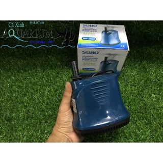 Máy bơm hút cặn đáy hồ cá sobo wp 200d