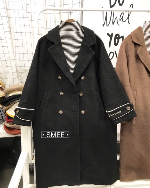 Áo dạ Hàn quốc xịn