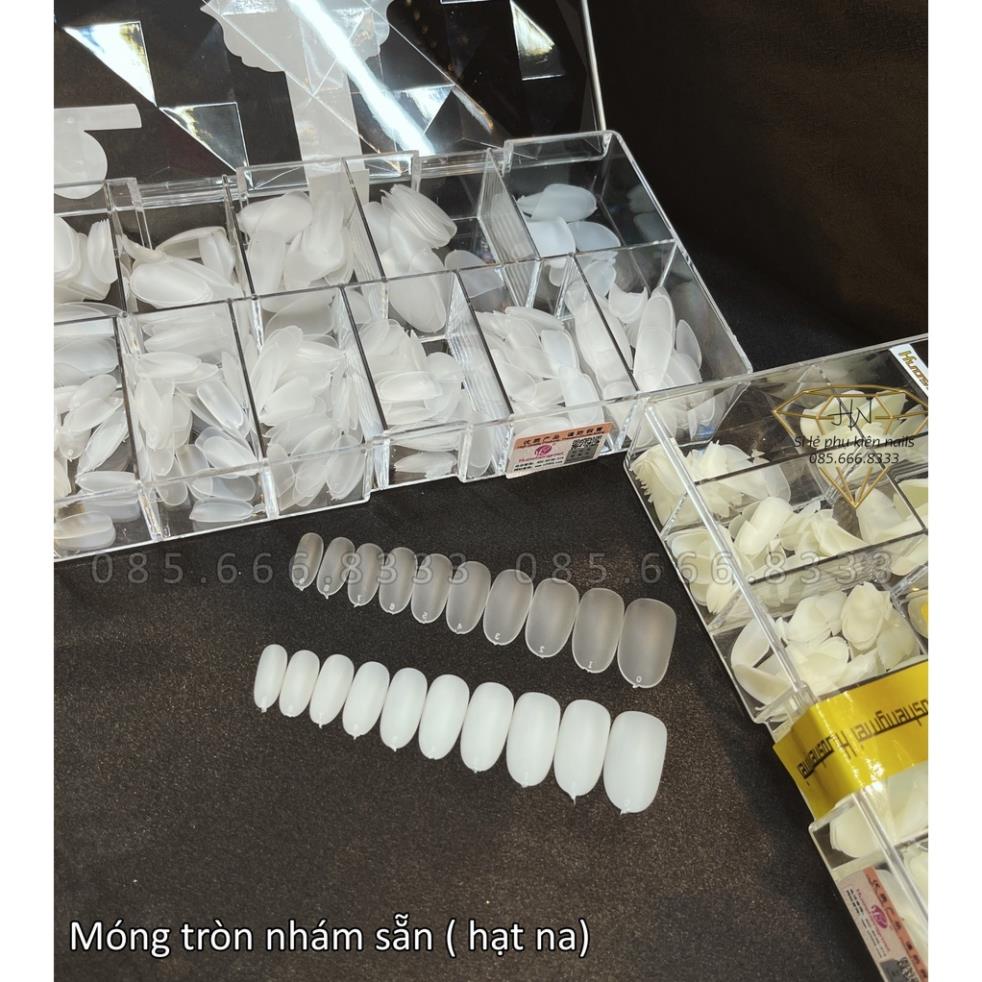 Móng Úp HSM Vuông, Nhọn, Thang, Bầu, Tròn Nhám HSM tem mới cao cấp nhất