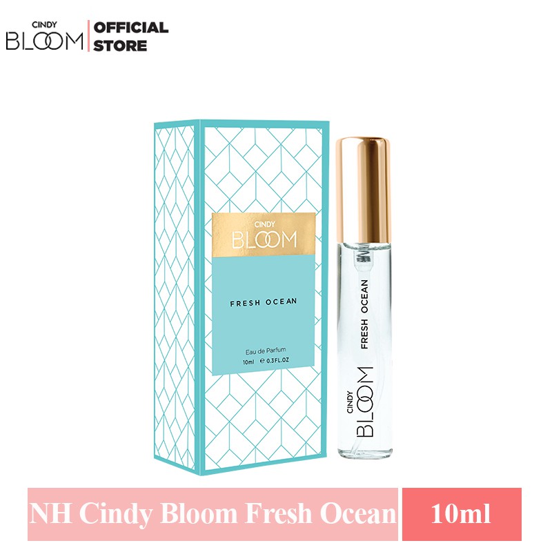 Nước hoa nữ Cindy Bloom Fresh Ocean hương năng động trẻ trung 10ml