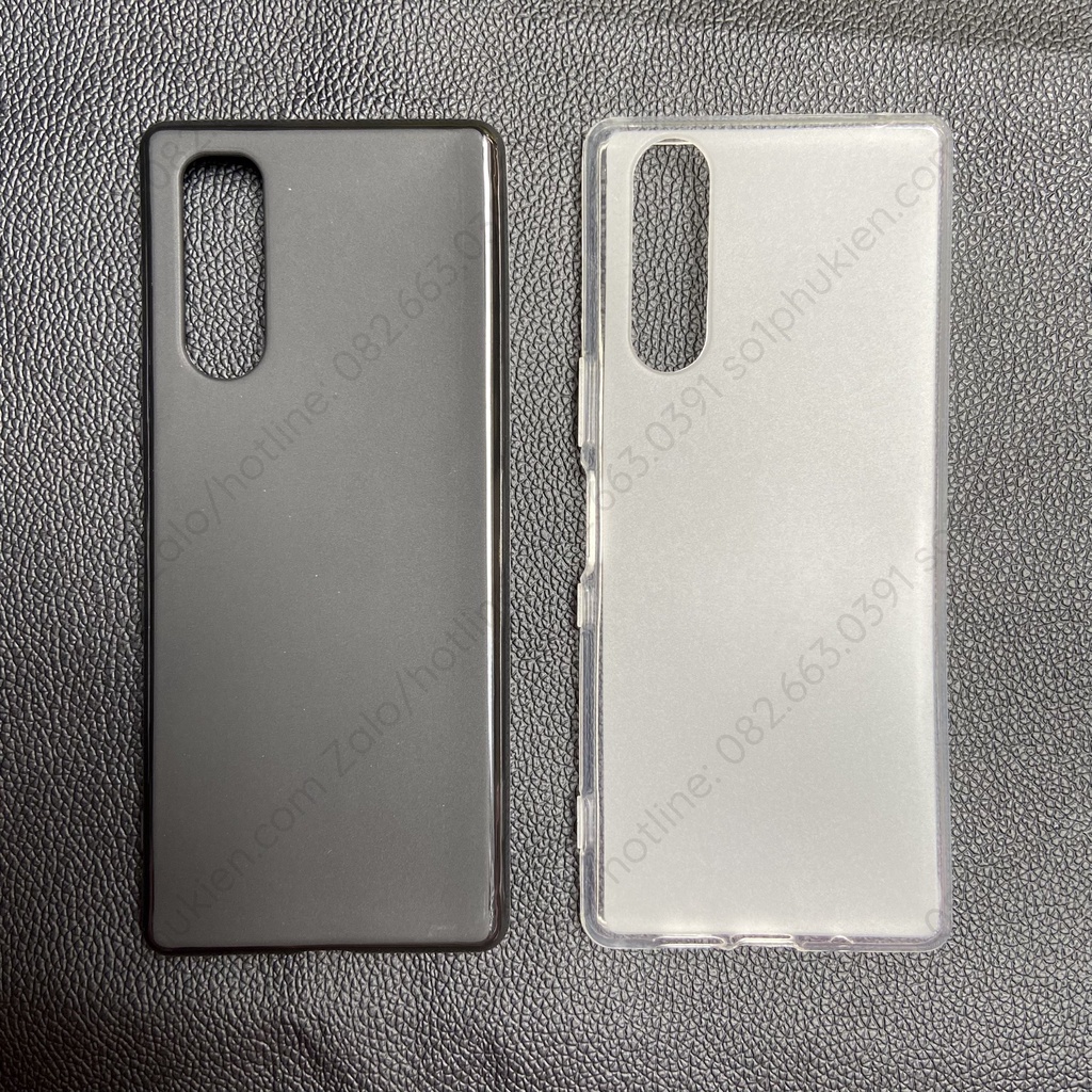 Ốp lưng Sony Xperia 5 /Xperia 5 II dẻo đen, dẻo trong suốt và dẻo trắng đục cao cấp bền đẹp