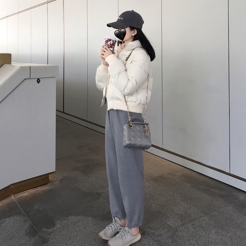 Áo khoác phao MÀU TRẮNG SỮA hàng QC 2022