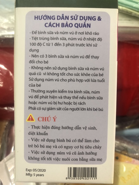 Bình sữa Jumi 60ml