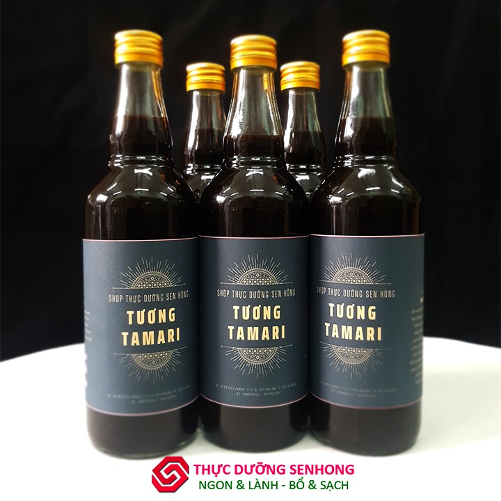 Tương Tamari 7 Năm (500ml) - Thực dưỡng Sen Hồng