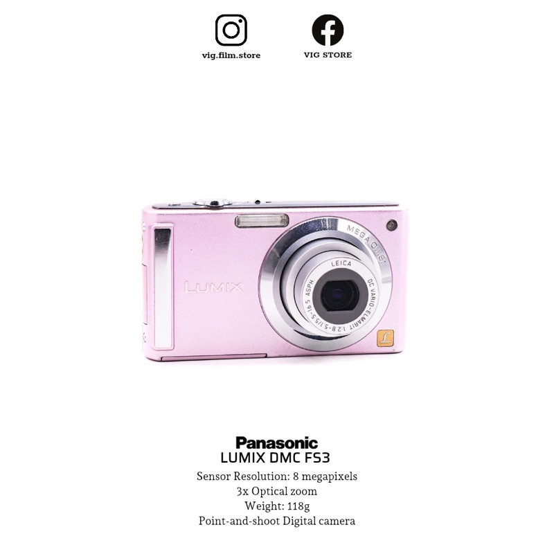 MÁY ẢNH PANASONIC LUMIX DMC-FS3