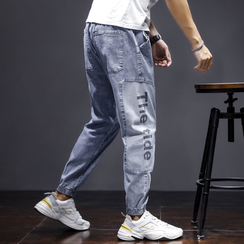 Quần Jean Ống Rộng Phong Cách Năng Động Trẻ Trung Dành Cho Nam