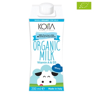 Sữa bò hữu cơ nguyên kem Koita (200ml)
