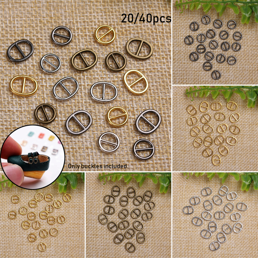TRI 20 / 40 Nút Thắt Dây Quần Áo Kích Thước 5mm / 6mm