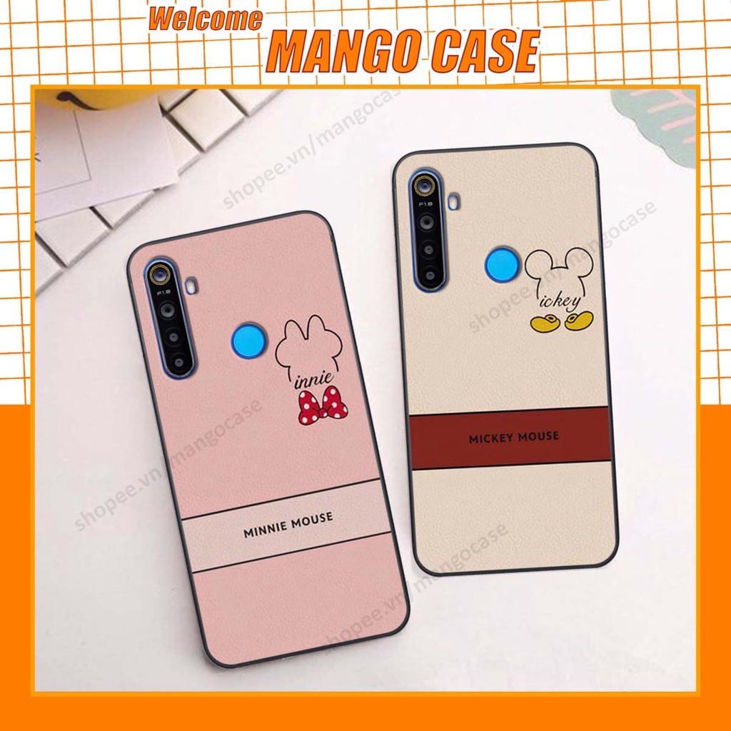 Ốp lưng Realme 5 / 5 Pro / C3 in hình happy nice, bé gấu đáng yêu