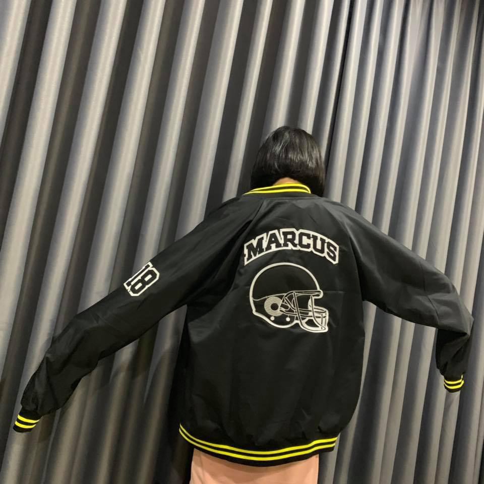 [ DEAL HOT ] Áo khoác dù bomber 2 lớp bóng chày MARCUS 18 màu vàng cực hot cho nam nữ couple - Hany shop | BigBuy360 - bigbuy360.vn