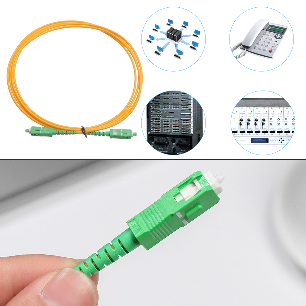 Dây Cáp Nối Dài 1/2/3/5/10M SC/APC-SC/APC-SM 3mm Chất Lượng Cao