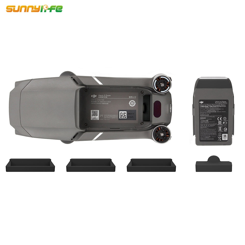 Nắp Silicon Bảo Vệ Cổng Sạc Pin Máy Bay Quay Phim DJI MAVIC 2 PRO &amp; Phóng To