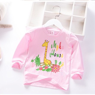 Áo dài tay cotton cho bé từ 9-19kg