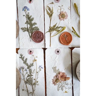 HANDMADE FLORAL TAG- TAG GIẤY DÓ