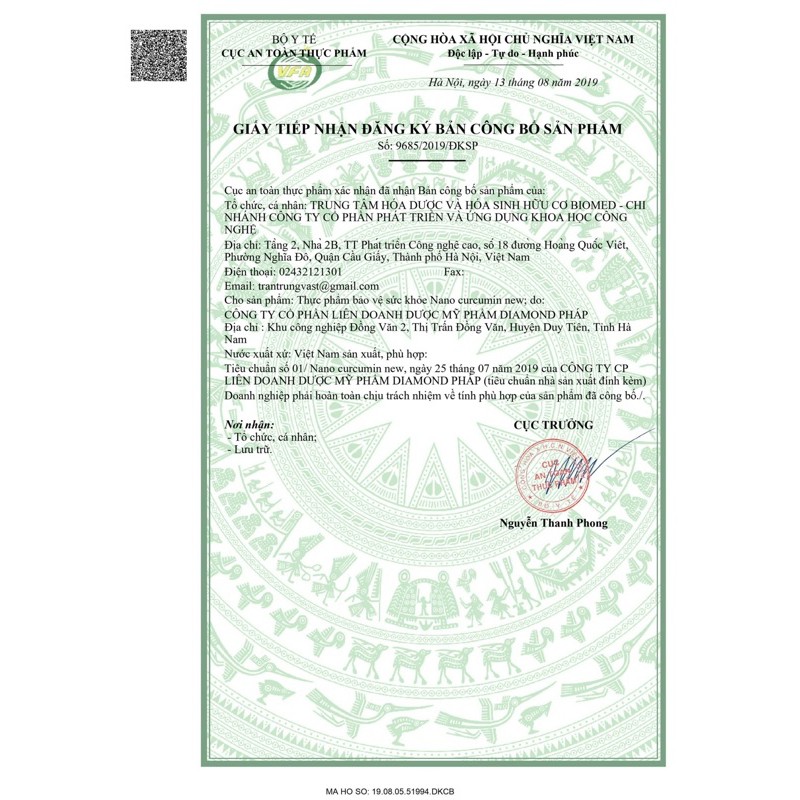 Tinh nghệ Nano Curcumin New [CHÍNH HÃNG] hỗ trợ dạ dày - tá tràng cực tốt, hộp 60 viên | BigBuy360 - bigbuy360.vn