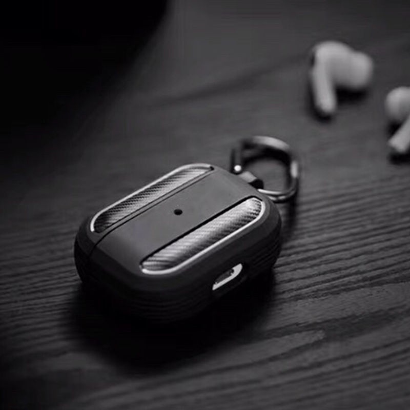 Vỏ Bảo Vệ Hộp Sạc Tai Nghe Airpods Pro 3/2/1 Bằng TPU Mềm Chống Sốc