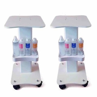 Kệ để máy spa 2 ngăn đựng kèm bánh xe kéo tiện lợi