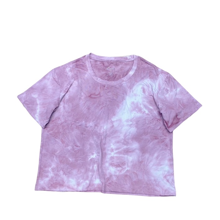 Áo thun cotton màu loan