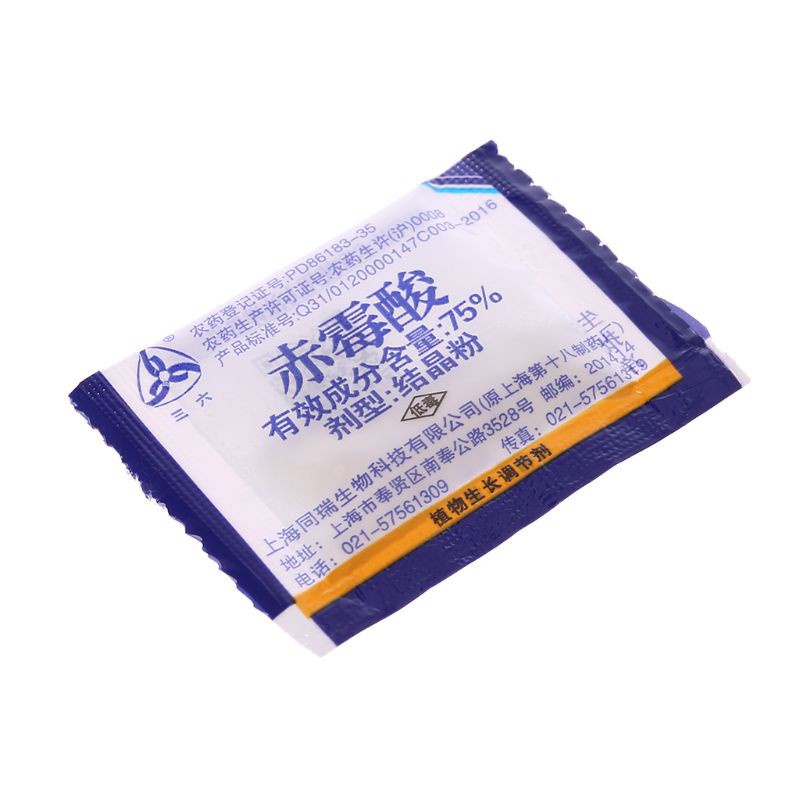 Bộ 5 Túi Chứa Nước Axit Ga3 75% Giúp Cây Tăng Trưởng