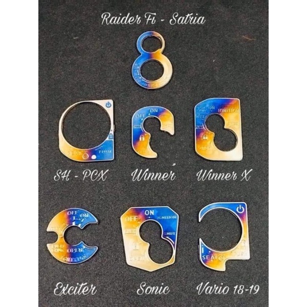 Chụp ổ khóa titan