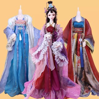 Đầm phong cách Trung Hoa sang trọng cho búp bê tỉ lệ 1:3
