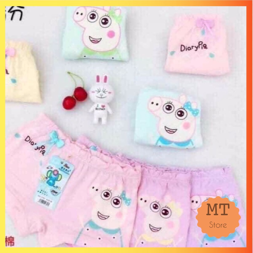 Set 10 quần chip đùi cotton cho bé