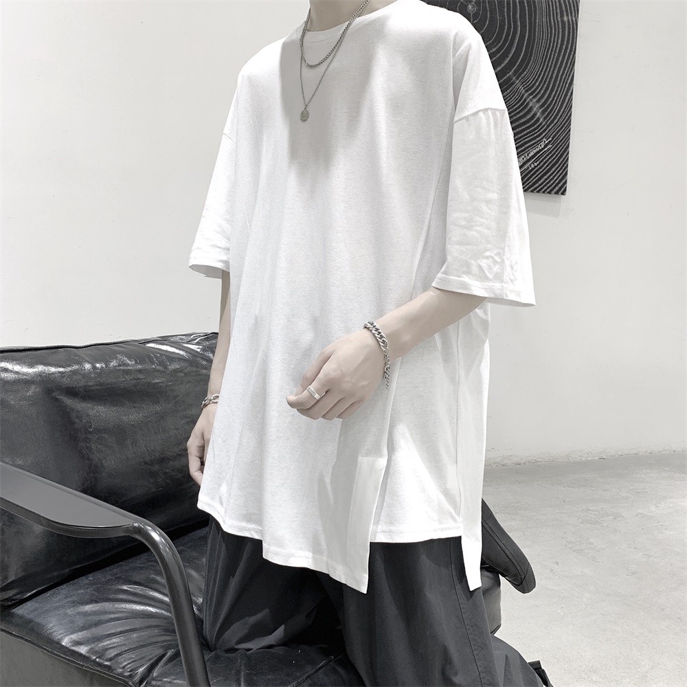 Áo thun nam Cotton Hàn Quốc, Áo tay lỡ form rộng nam - AP03 | BigBuy360 - bigbuy360.vn