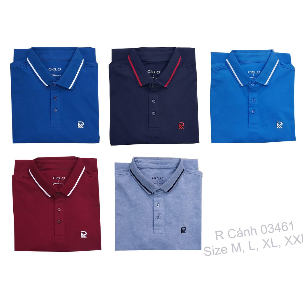 Áo Thun Nam Cotton Gia Hồi Nhiều Màu