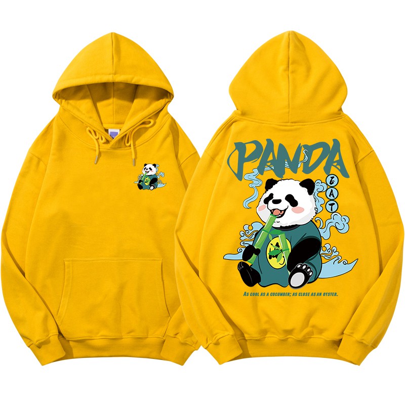 Áo Hoodie Họa Tiết Gấu Trúc Cá Tính Cho Nam / Size M-5Xl | BigBuy360 - bigbuy360.vn
