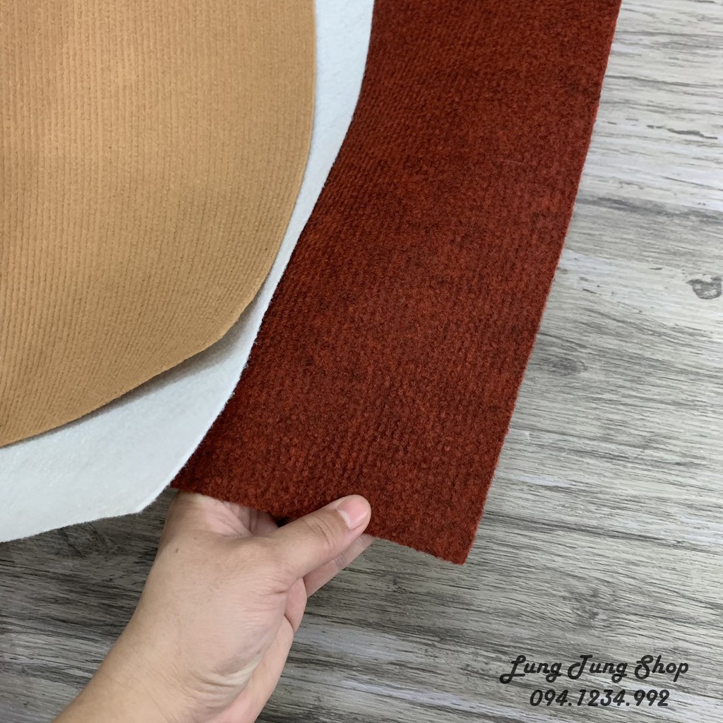 Thảm nỉ trải sàn giá rẻ màu xám, đen, đỏ, xanh