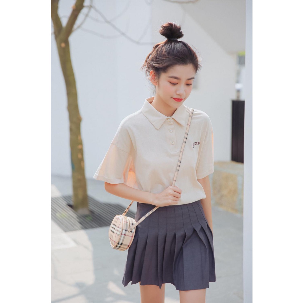 Áo Thun Form Rộng Cổ Trụ Unisex Nữ In Chữ Trưởng Thành, Hóm Hỉnh Siêu Dễ Thương Chất Cotton Mềm Mịn Mát TTQ0096
