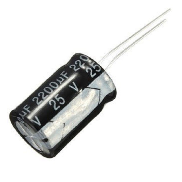 Tụ Hóa 2200uF 25V 2200uF/25V