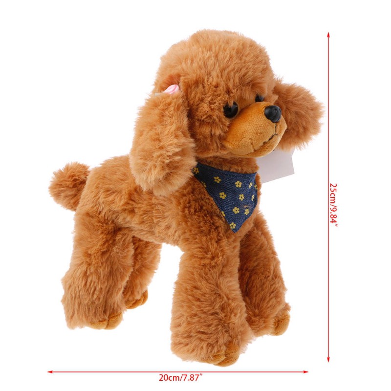 Chó Poodle Nhồi Bông Đáng Yêu Cho Bé