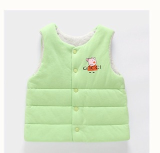 Áo gilê cotton mặc 2 mặt