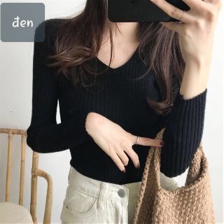 ÁO LEN CỔ TIM ÔM BODY HÀN QUỐC