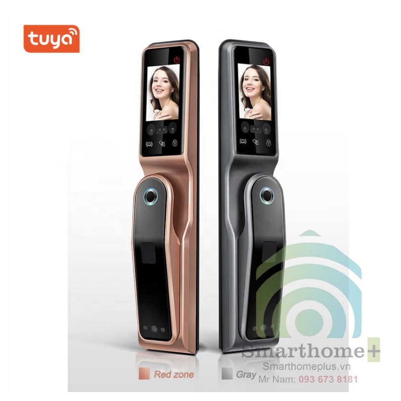 Khóa Cửa Thông Minh Face ID Có Màn Hình Wifi Tuya SHP-DL7Lv2