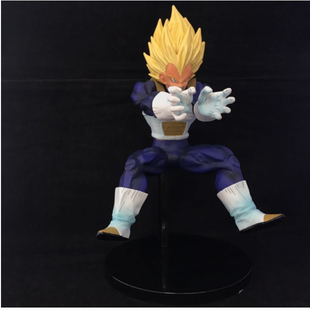 Mô hình Figure Dragon ball 7 viên ngọc rồng Vegeta ss4 đầm tay 23Cm