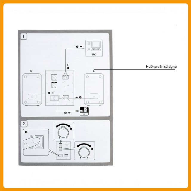 Loa Bluetooth MICROLAB M106BT 2.1 Màu đen Công suất 10W - Bảo hành chính hãng 12 tháng