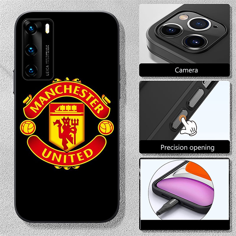 Ốp điện thoại silicon mềm hình Manchester United cho OPPO A93 A92 A91 A72 A54 A53 A52 A32 A31 A15 A15S A8 A1K DX62