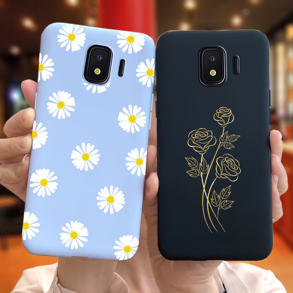 Ốp điện thoại silicon mềm họa tiết hoa hướng dương cho Samsung Galaxy J2 Core SM-J260Y J260G J260F J2Core 2020