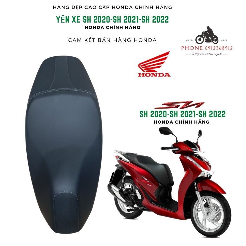Yên xe SH 2020, sh 2021, sh 2022 honda chính hãng (hàng tháo xe)