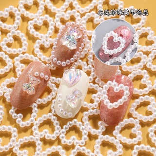 Charm nail gắn móng hình trái tim
